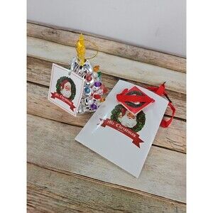 Mr. Christmas Silver Tree  4.5” Mini Nostalgic with Gift Bag